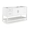 Alaterre Furniture Harrison 60"W Vanity Cabinet Only AVAN60WHCC - alternate 10